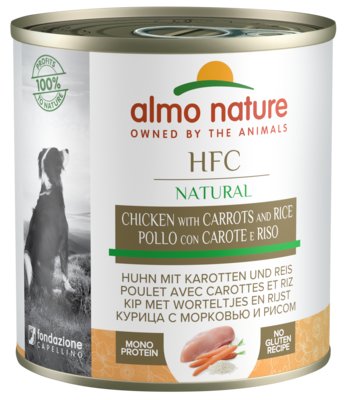 Almo Nature HFC Chicken with Carrots and Rice (банка)