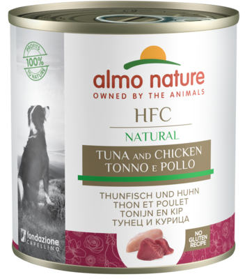 Almo Nature HFC Tuna and Chicken (банка)
