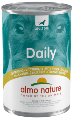 Almo Nature Adult Dog Daily с Индейкой (банка)