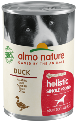 Almo Nature Duck Holistic Single Protein Adult Dog (банка)
