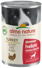 Almo Nature Turkey Holistic Single Protein Adult Dog (банка)