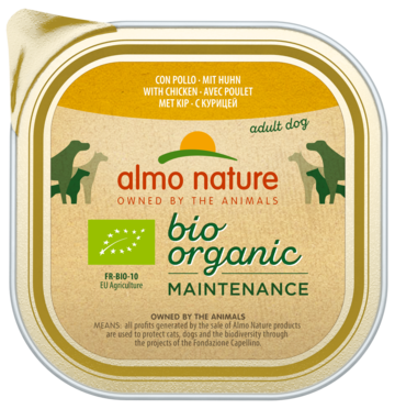Almo Nature Bio Organic Maintenance con Pollo Adult Dog (ламистер)