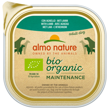 Almo Nature Bio Organic Maintenance con Agnello Adult Dog (ламистер)