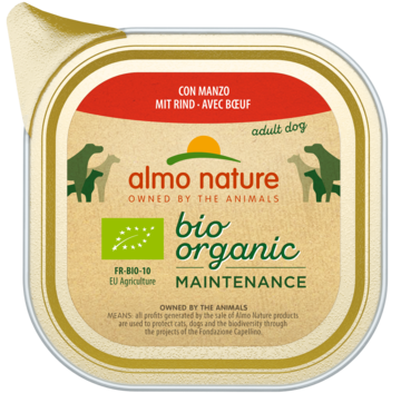 Almo Nature Bio Organic Maintenance con Manzo Adult Dog (ламистер)