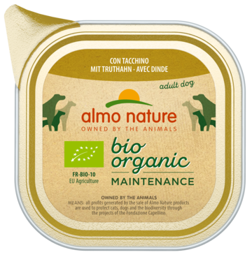 Almo Nature Bio Organic Maintenance con Tacchino Adult Dog (ламистер)
