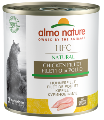 Almo Nature HFC Natural Куриное Филе no Gluten Recipe (банка)