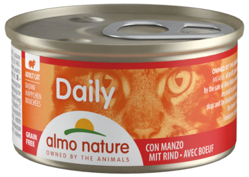 Almo Nature Adult Cat Daily con Manzo (банка)