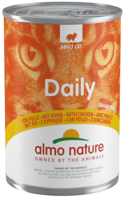 Almo Nature Adult Cat Daily с Курицей (банка)
