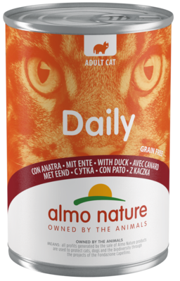 Almo Nature Adult Cat Daily с Уткой (банка)