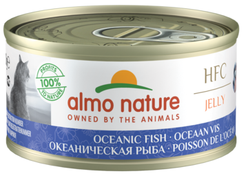 Almo Nature HFC Jelly Океаническая Рыба (банка)