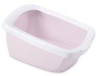 IMAC туалет-лоток для кошек FUNNY с высокими бортами, нежно-розовый