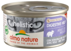 Almo Nature Holistic Digestive Help Adult Cat Mousse con Sogliola (банка)