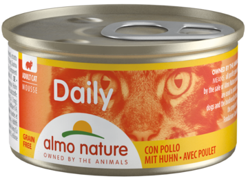 Almo Nature Adult Cat Mousse Daily con Pollo (банка)