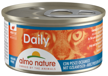 Almo Nature Adult Cat Mousse Daily con Pesce Oceanico (банка)