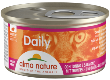 Almo Nature Adult Cat Mousse Daily con Tonno e Salmone (банка)