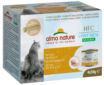 Almo Nature HFC Light Meal Natural Petto di Pollo (банки)