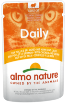 Almo Nature Adult Cat Daily con Pollo e Salmone (пауч)