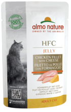 Almo Nature HFC Jelly Куриное Филе с Сыром (пауч)