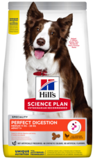 Hill’s Science Plan Perfect Digestion Medium Adult 1+ with Chicken & Brown Rice