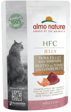Almo Nature HFC Jelly Филе Тунца с Креветками (пауч)