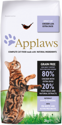 Applaws Adult Cat Chicken with Extra Duck
