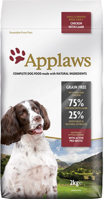 Applaws Small & Medium Breed Adult Chicken with Lamb
