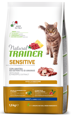 Natural TRAINER Sensitive Adult with Duck & Pineapple Extract