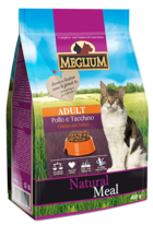 Meglium Natural Meal Adult Chicken and Turkey Cats