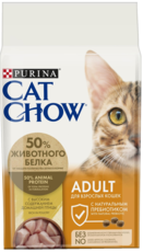 Cat Chow Adult с Высоким Содержанием Домашней Птицы