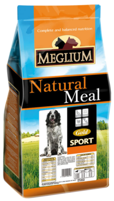 Meglium Natural Meal Sport Gold Dog