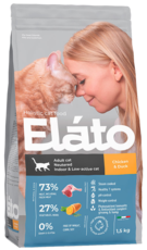 Elato Adult Cat Neutered Indoor & Low-Active Cat Chicken & Duck
