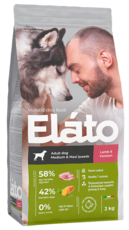 Elato Adult Dog Medium & Maxi Breeds Lamb & Venison