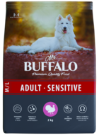 Mr. Buffalo M/L Adult Sensitive с Индейкой
