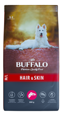 Mr. Buffalo M/L Hair & Skin с Лососем