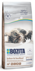 Bozita Indoor & Sterilised Grain Free with Reindeer