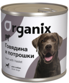 Organix Говядина и Потрошки для Собак (банка)