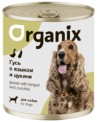 Organix Гусь с Языком и Цукини для Собак (банка)
