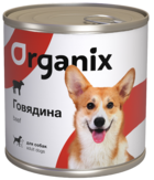 Organix Говядина для Собак (банка)
