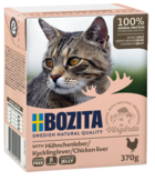 Bozita with Chicken Liver Chunks in Jelly for Cat (тетра пак)