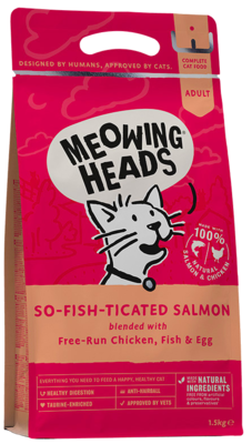 Meowing Heads So-Fish-Ticated Salmon