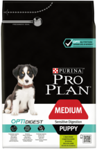Pro Plan Medium Puppy Sensitive Digestion с Высоким Содержанием Ягнёнка