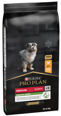 Pro Plan Medium Puppy с Высоким Содержанием Курицы