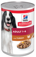 Hill’s Science Plan Canine Adult 1-6 with Turkey (банка)