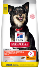 Hill’s Science Plan Perfect Digestion Small & Mini Adult 1+ with Chicken & Brown Rice
