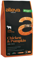 alleva Natural Adult Maxi Dog Chicken & Pumpkin