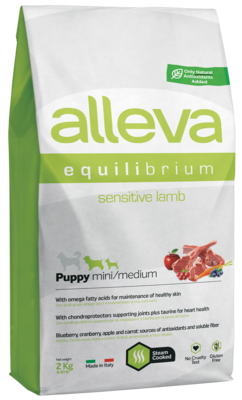 alleva Equilibrium Sensitive Lamb Puppy Mini/Medium