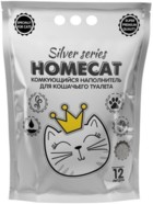 Homecat Silver Series Комкующийся