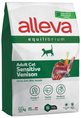 alleva Equilibrium Adult Cat Sensitive Venison