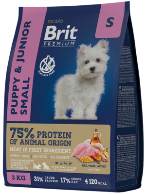 Brit Premium Puppy & Junior Small [S]
