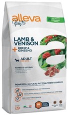 alleva Holistic Lamb & Venison + Hemp & Ginseng Adult Mini Dog